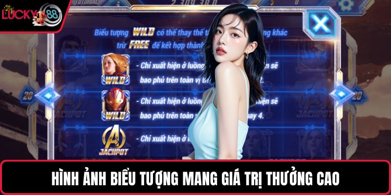 Hình ảnh biểu tượng mang giá trị thưởng cao