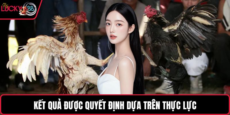 Kết quả được quyết định dựa trên thực lực