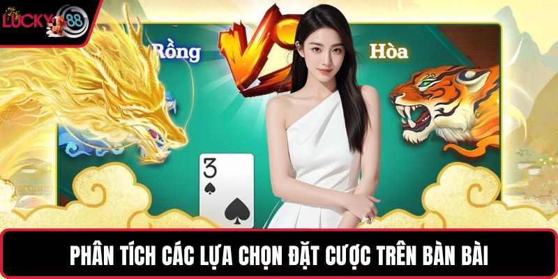 Phân tích các lựa chọn đặt cược trên bàn bài