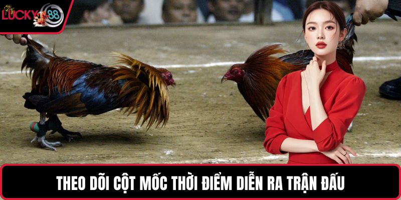 Theo dõi cột mốc thời điểm diễn ra trận đấu
