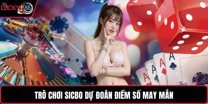 Trò chơi Sicbo dự đoán điểm số may mắn