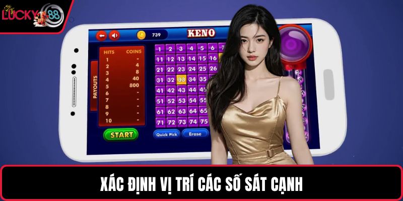 Xác định vị trí các số sát cạnh